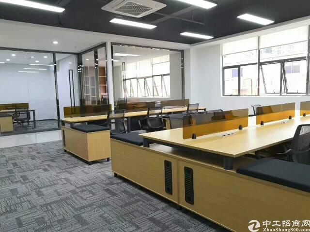 (出租)深大站深港产业园 南向精装340平米 租80元