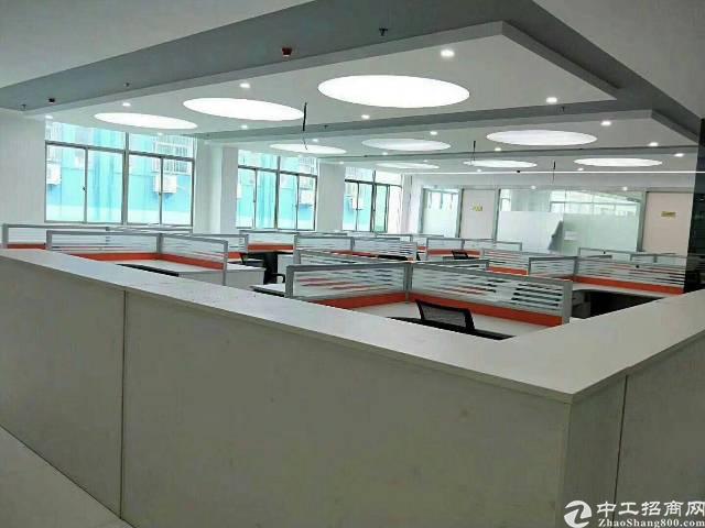 龙华大浪商业中心旁边490平标准厂房办公楼招租