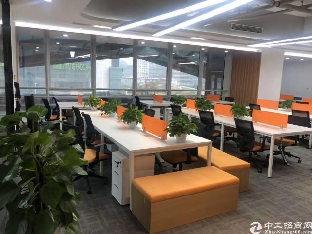 龙华清湖1000平带精装修写字楼视野开阔