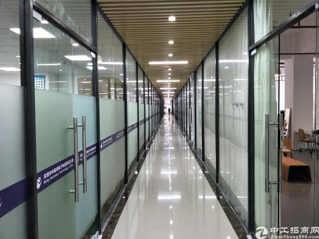 西丽地铁口新出楼上300平方写字楼超低价出租