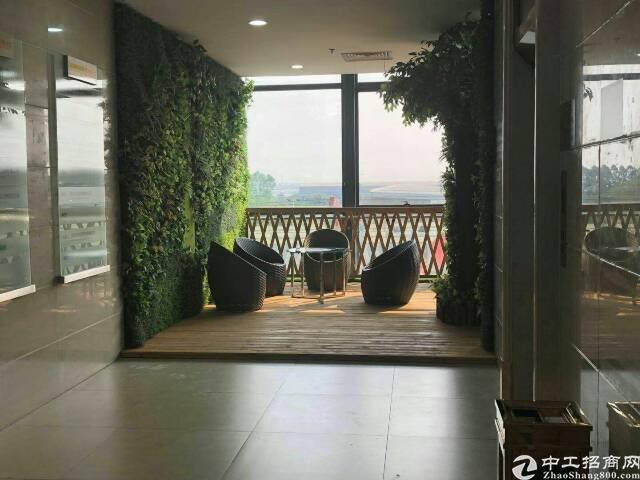 宝安西乡后瑞地铁站宝安大道旁精装修写字楼直租