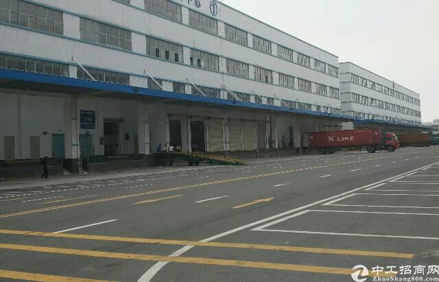虎门镇沿江高速出口专业物流仓库出租10万平米，带红本