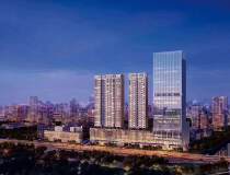 深圳宝安中心区70年产权红本写字楼，可首付五成近地铁口