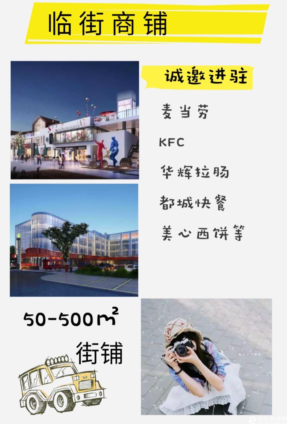 越秀区火车站附近临街商铺50～715平出租1