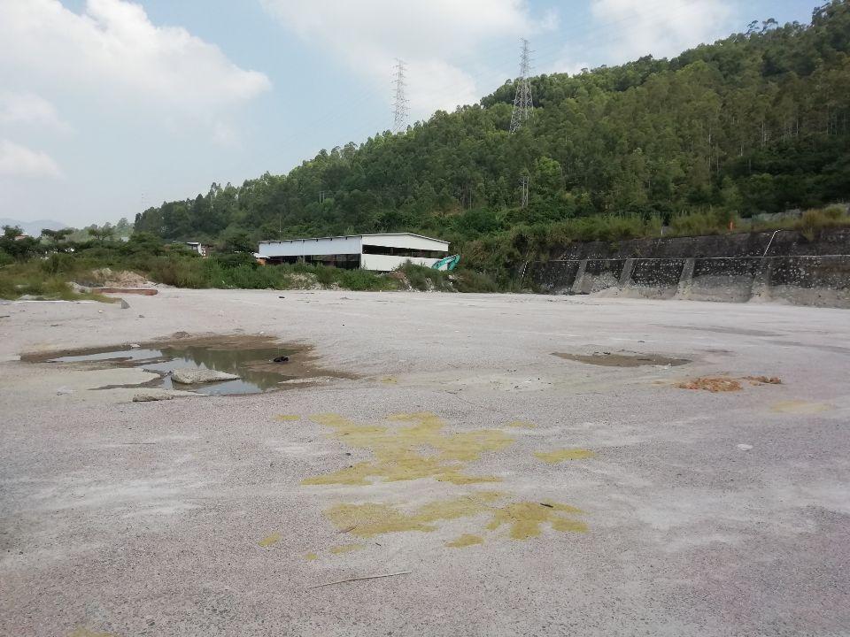 新圩省道边空地一万平出租地面平整靠近高速2