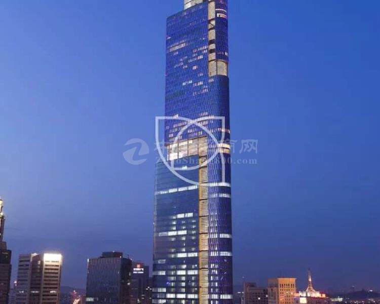 南京第一高楼紫峰大厦多种面积办公出租