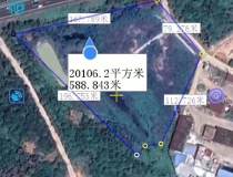 业主委托：惠州沥林集体证工业用地红线图面积约18000方，