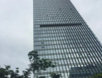 黄埔万达广场旁边甲级全景落地窗写字楼22层23000平出租