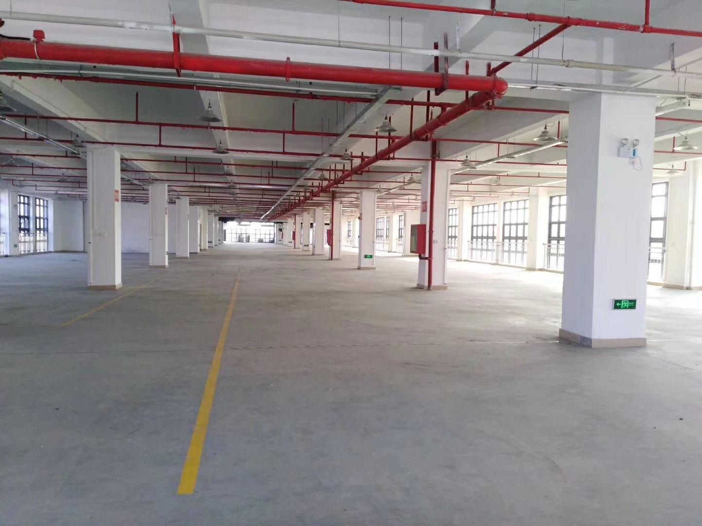 黄埔开发区带红本房产证全新厂房出租整层3000平米带消防喷淋