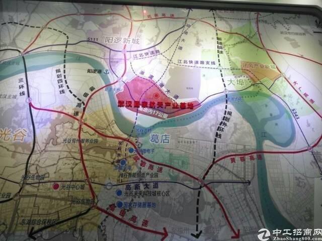 湖北武汉航天新型材料智能制造国有红本311亩土地出售