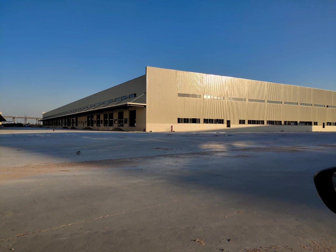 广州番禺化龙镇大型工业园内单层钢结构15万平方厂房分租