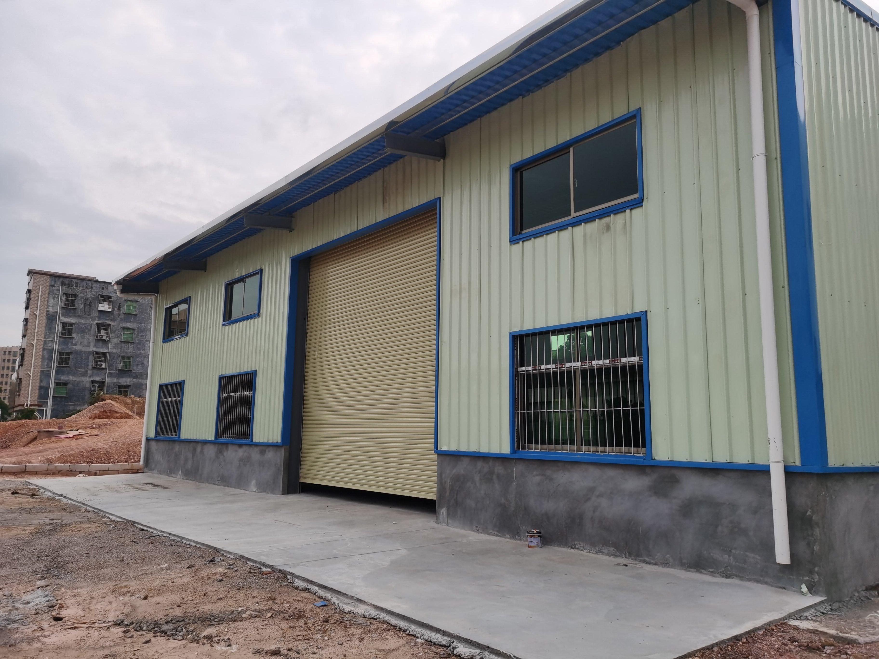 黄江原房东新建全新单一层钢结构小独门独院厂房500平方出租