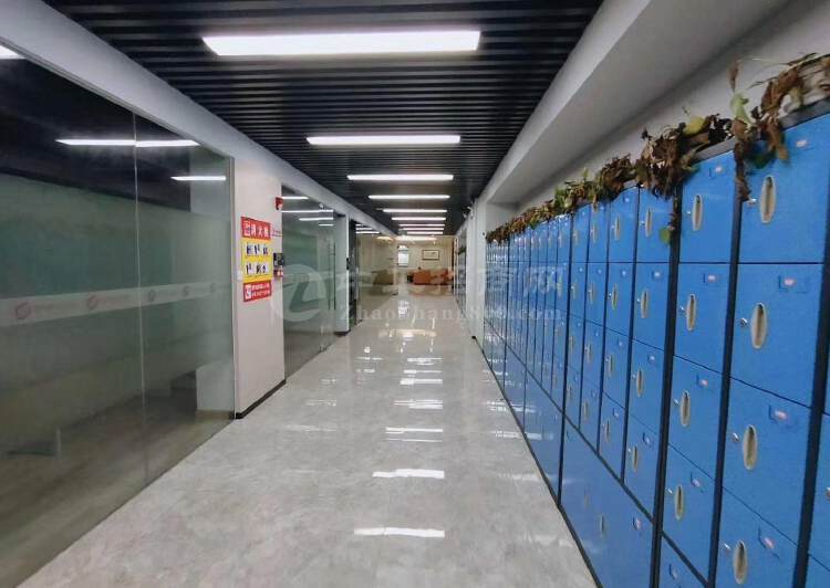 黄埔经济开发区新出楼上带豪华装修办公室4380平方出租6