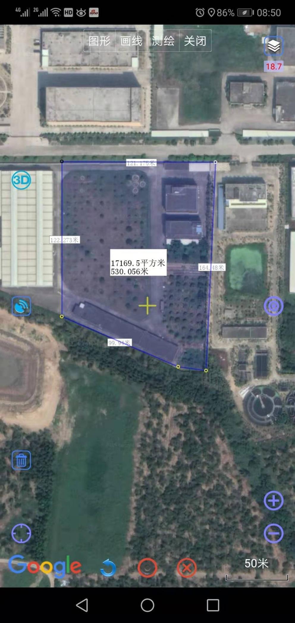 10亩工业用地，证件齐全0.45亿1