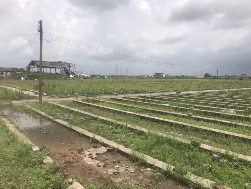 南沙东涌50亩建设用地靠近河边周边无居民配电315千瓦急出租3