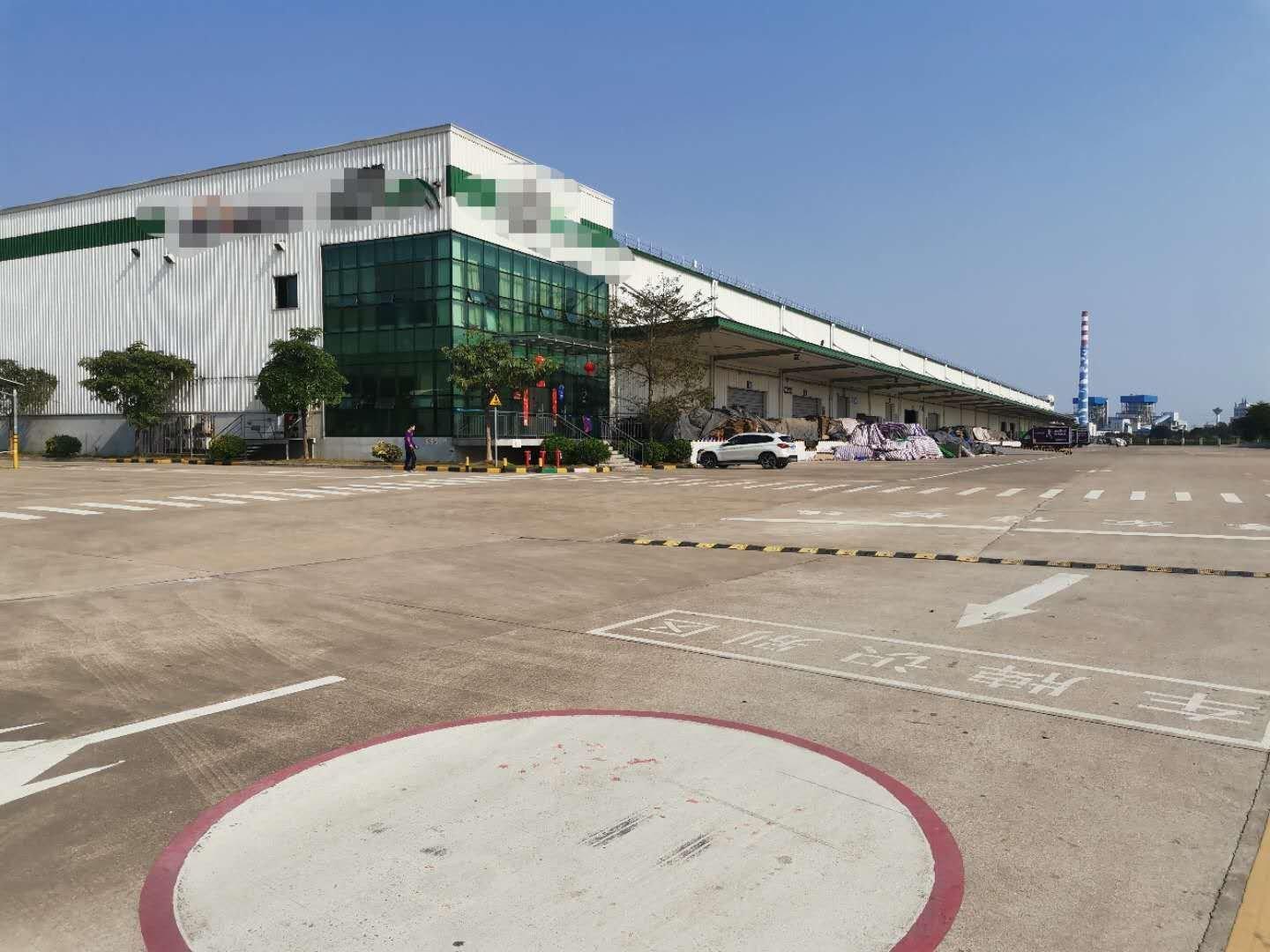 大良五沙单一层标准物流园证件齐全有卸货平台滴水16米红本