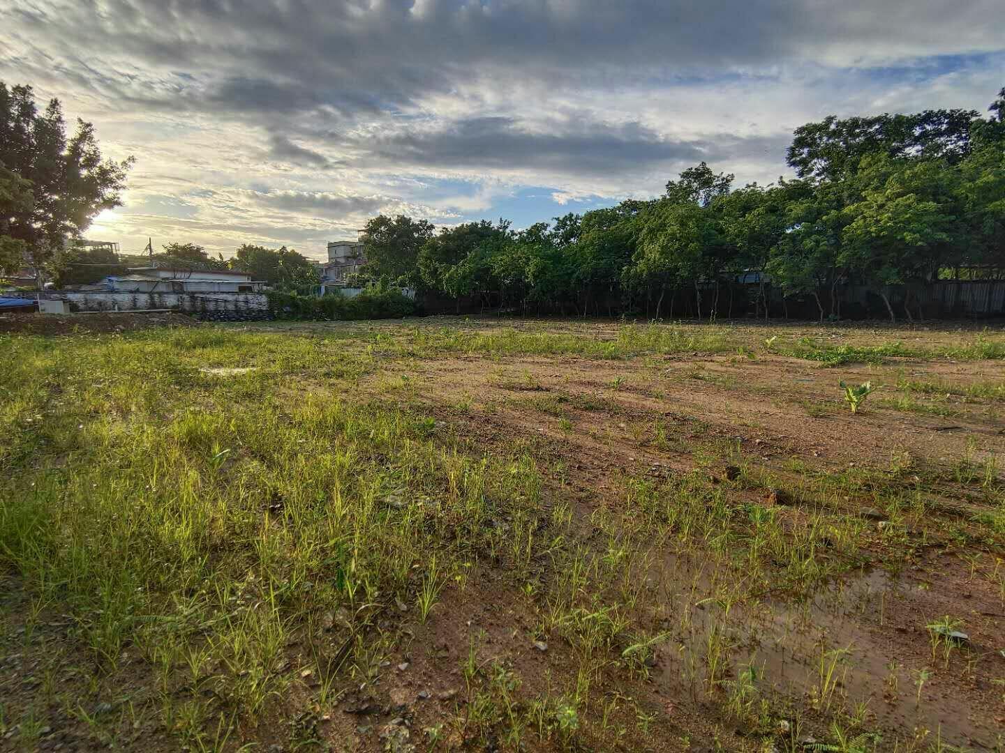 天河区柯木塱新出8000方空地大马路边周围环境优美大车随便进