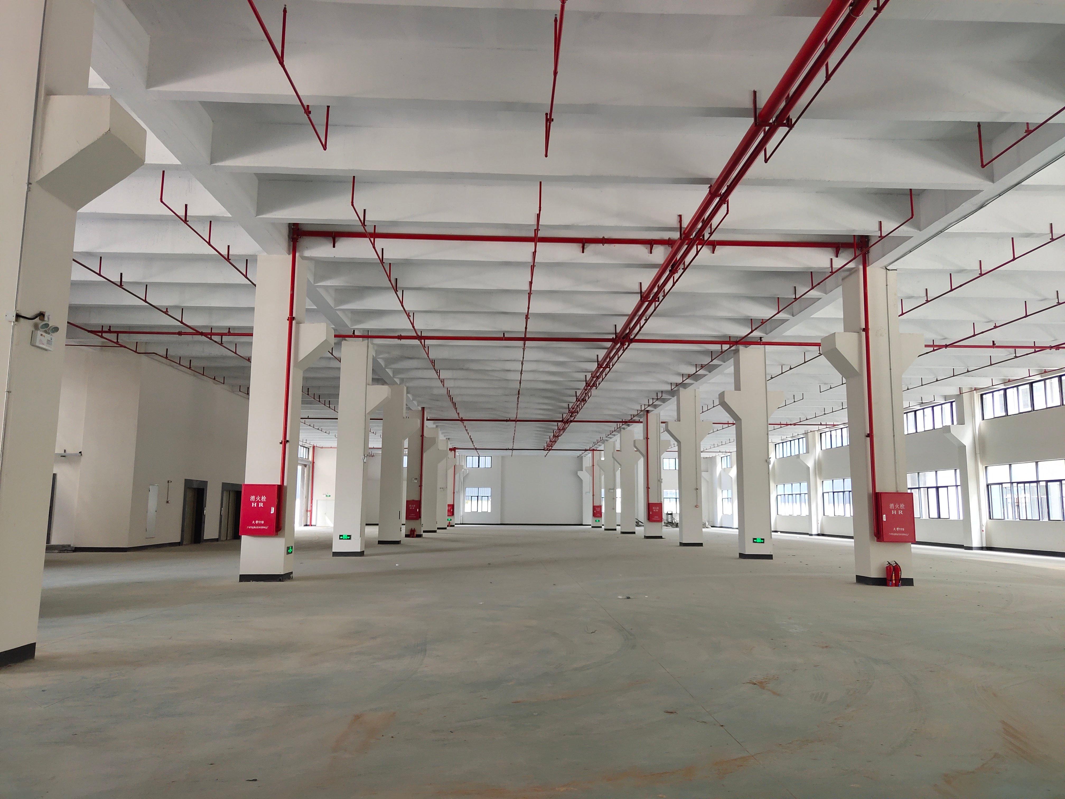 顺德区全新标准厂房3800方出租,首层7米有牛角,主线到楼层