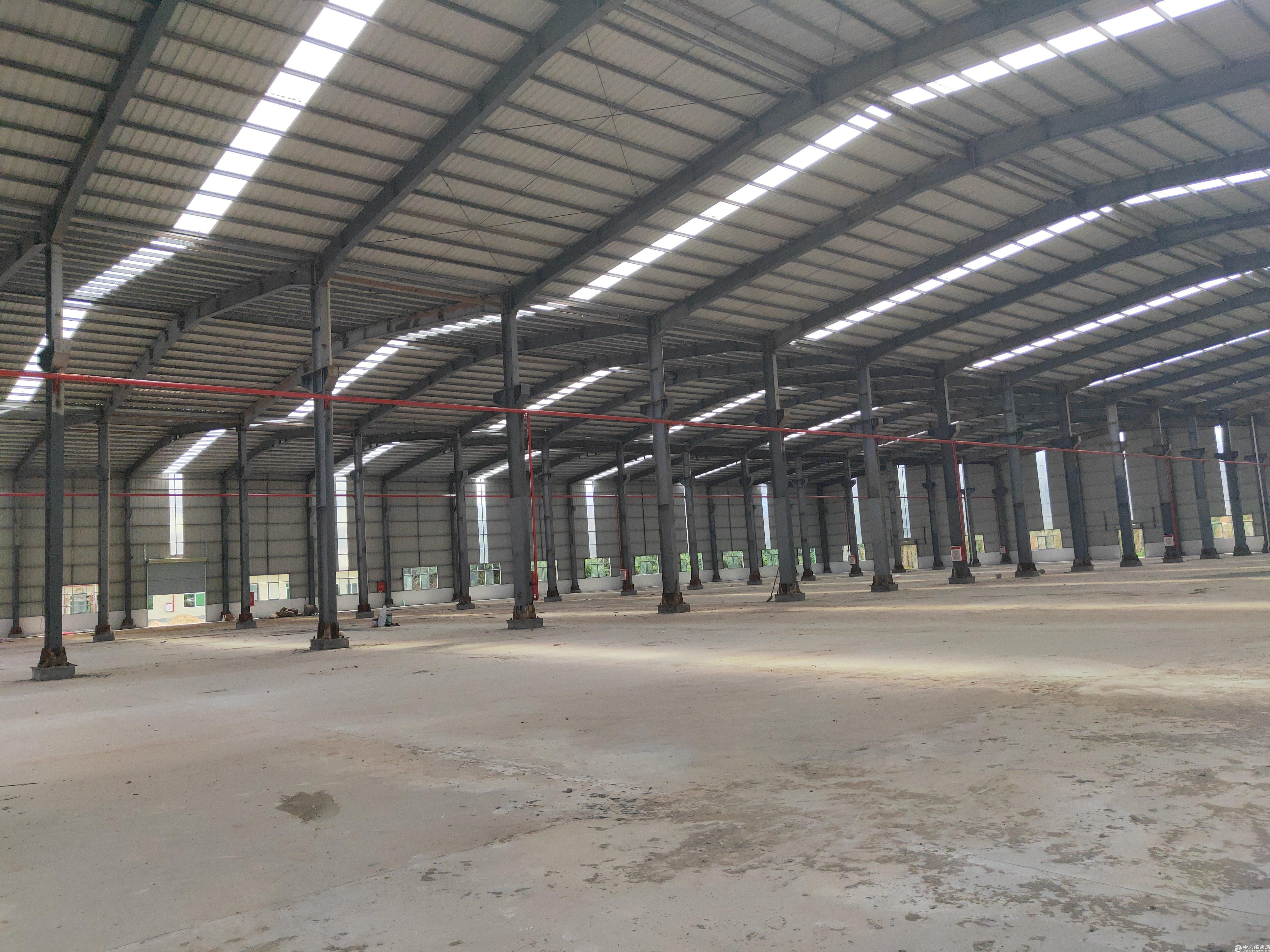 顺德容桂原房东独院钢构厂房,租金12元