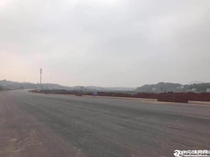 深圳周边100亩国有一手红本土地出售30亩起售