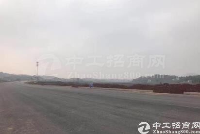 深圳周边100亩国有一手红本土地出售20亩起售交通好2