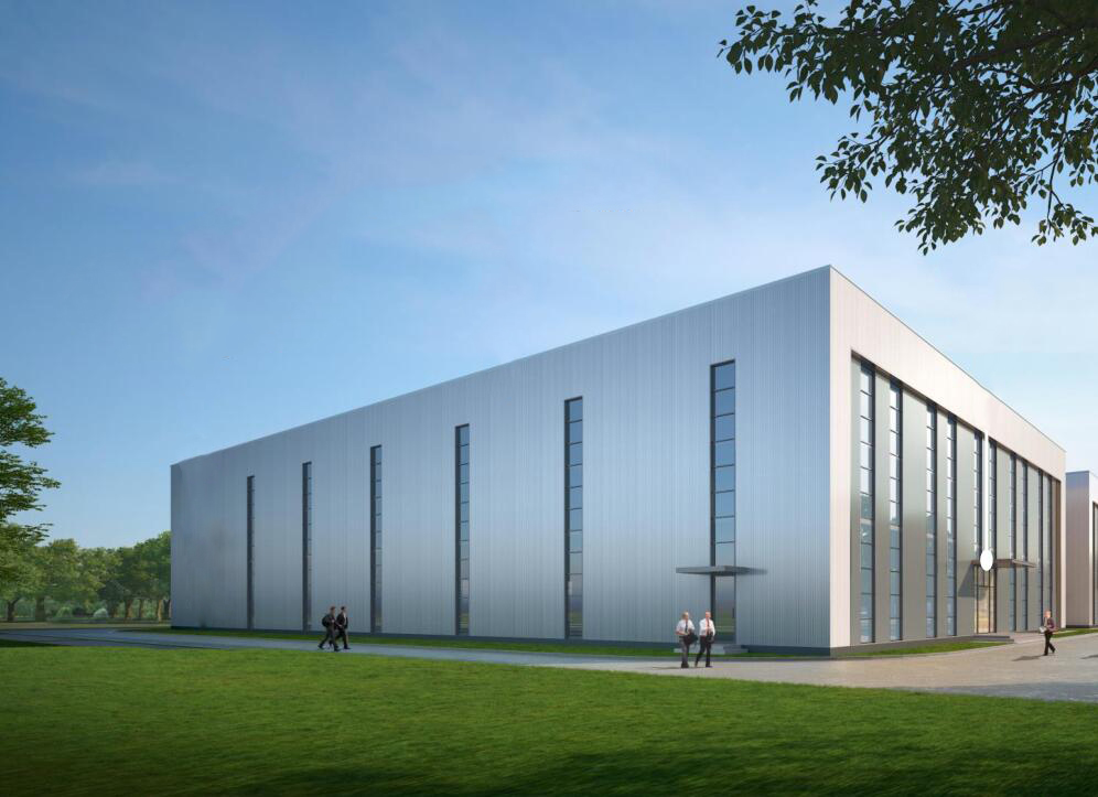 中化石油六安示范园区加油站旁,单层钢构厂房出售