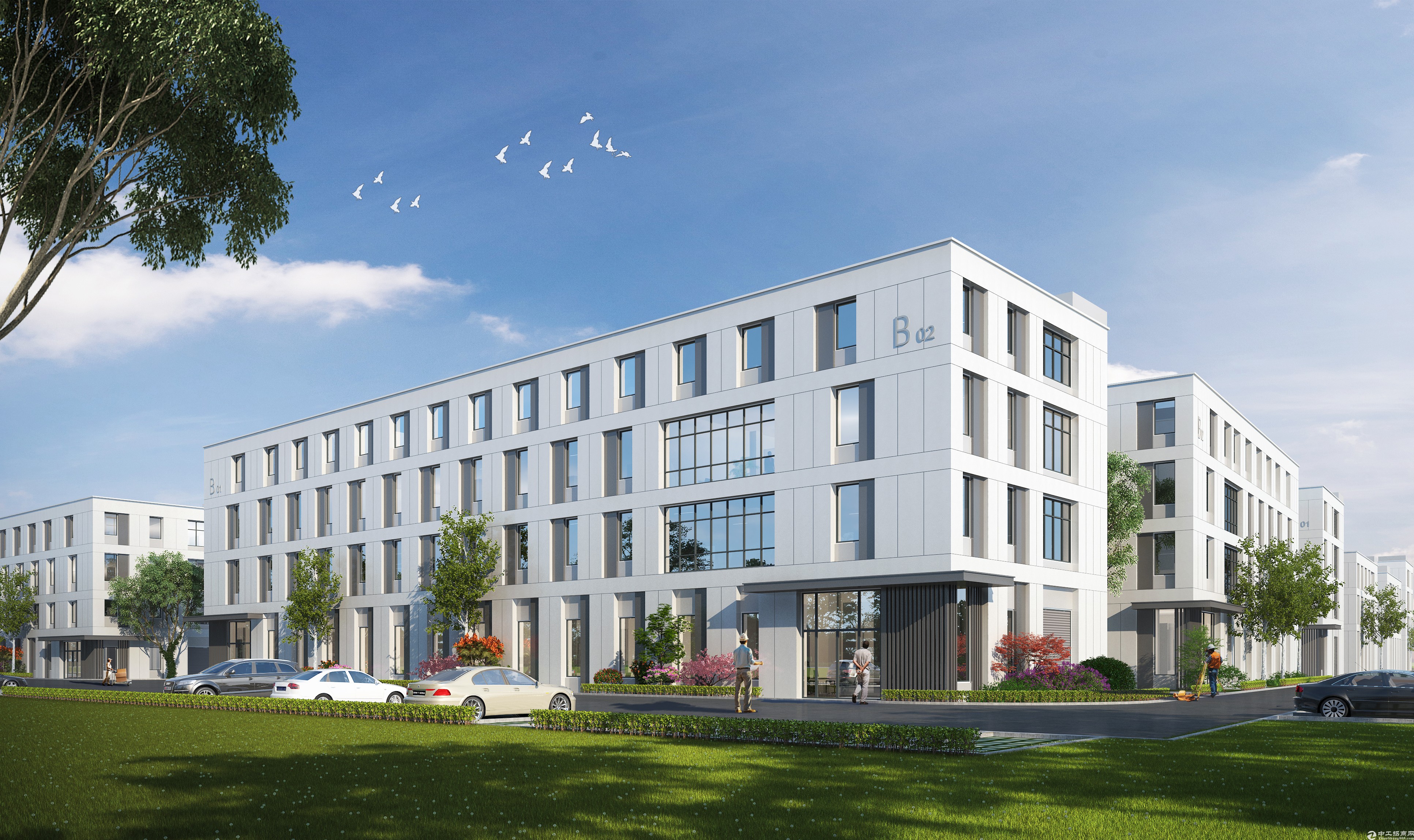 邹区新建国土独栋厂房,1152-6000m户型齐全,可贷款