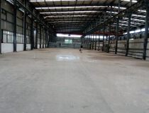 新洲双柳5500平钢构厂房出售，层高13米，办公室800平