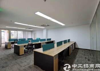 郑州东站旁500平甲级写字楼出租带现成家具装修