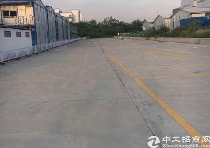 新塘镇荔新公路边硬化空地招租可分租可办环1