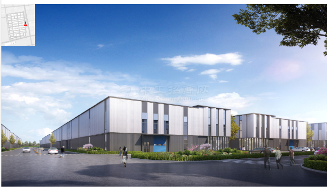 单层钢结构,二层框架结构标准厂房