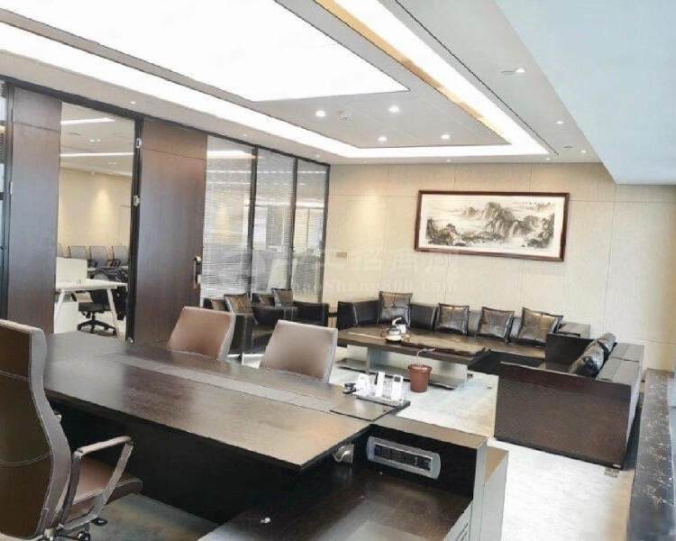 办公室出租方大城全新精装760平全套办公家私高层