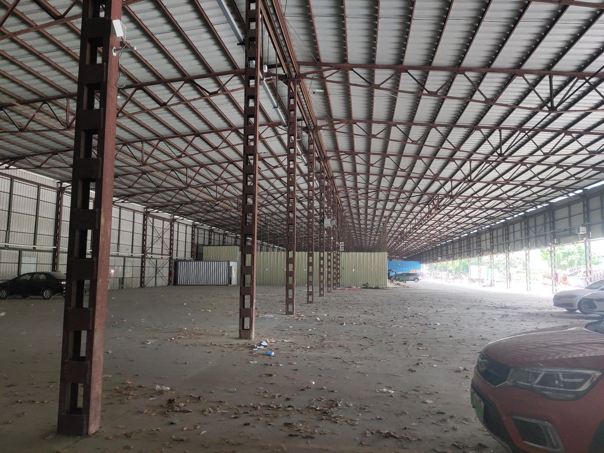 石岩汽车站附近12500平钢构出租适合做物流厂房仓库