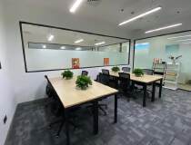 张江高科地铁口7500元全包8人间办公室全新精装带家具