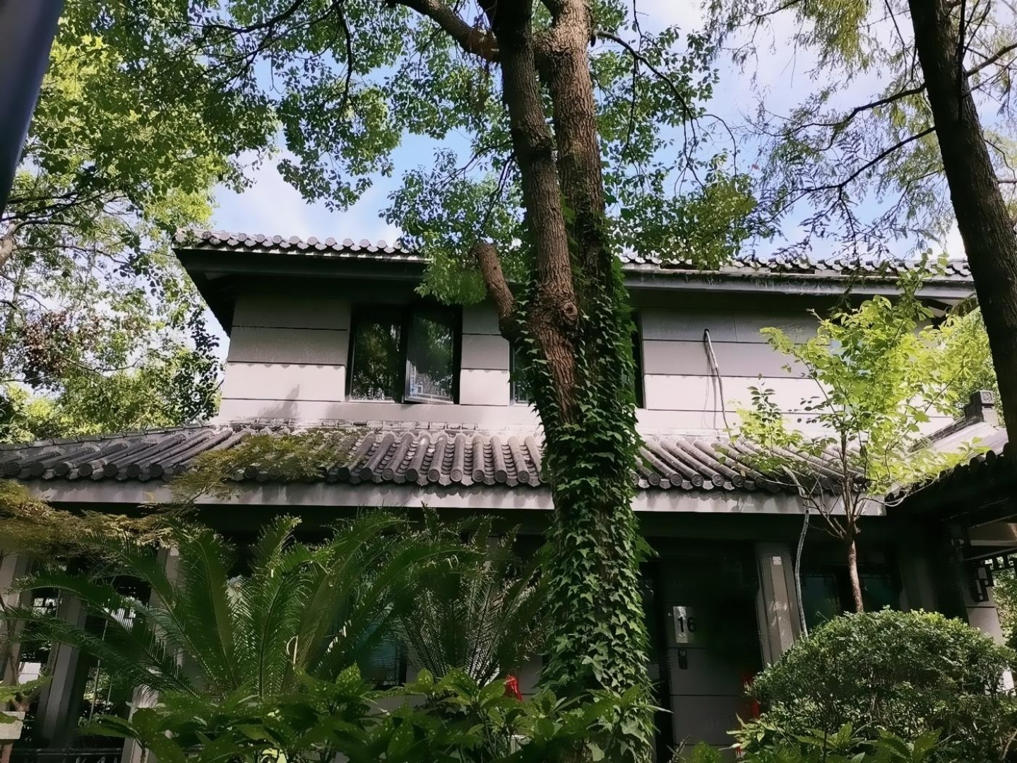 张江唐镇苏式古典园林风有格调的办公室适合接待洽谈