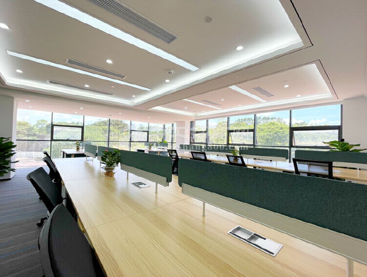 布吉丹竹头地铁站附近创意办公园区260平精装修办公室出租