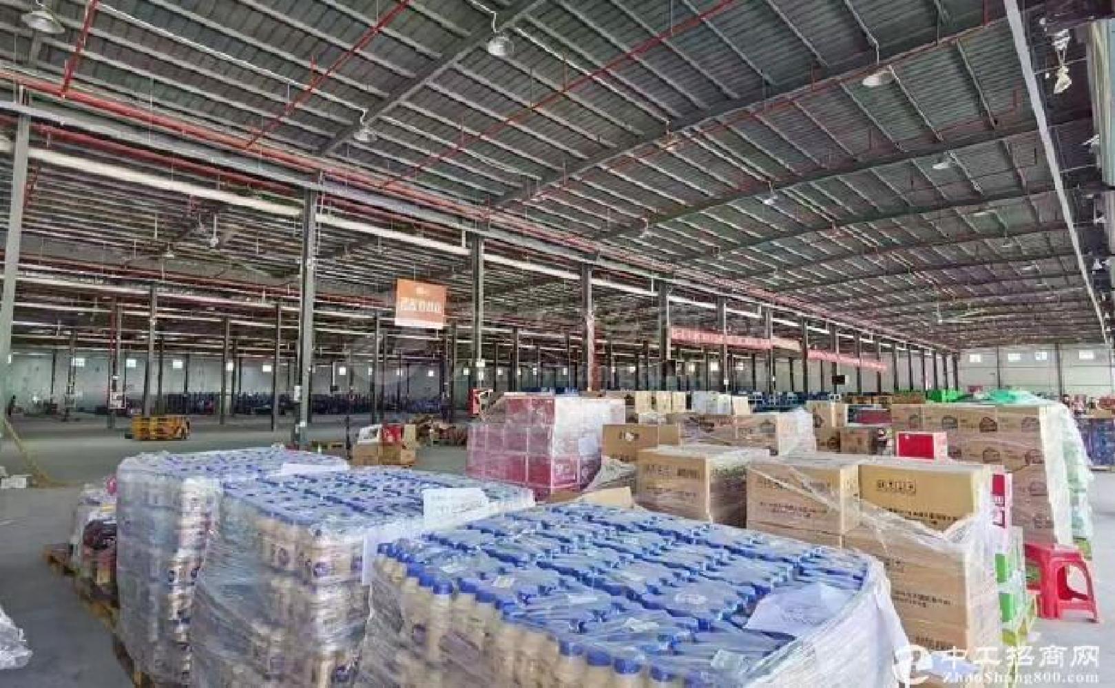 西丽牛成附近单一层钢结构厂房出租适合仓库物流23000平空地