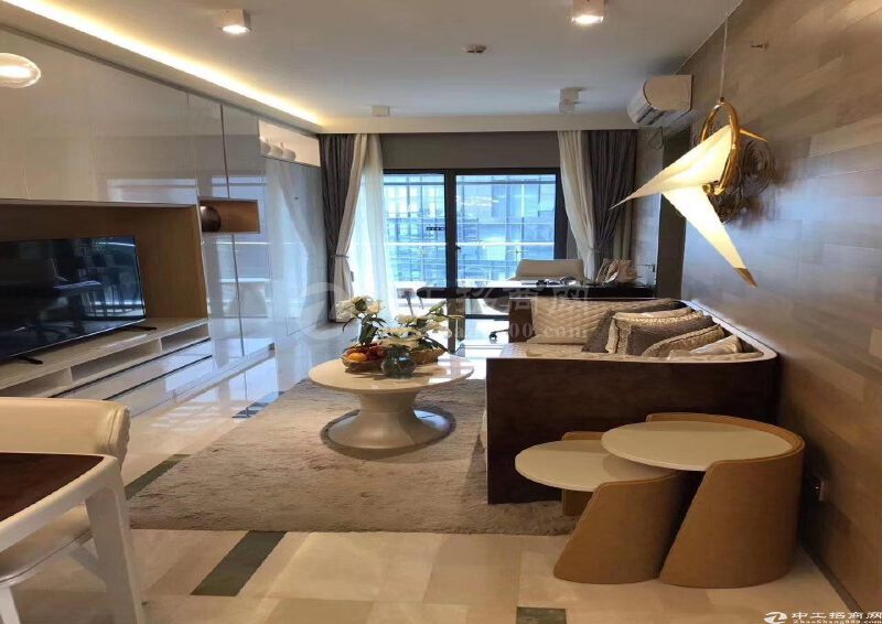 108万买深圳市地铁口现成装修公寓，豪华装修，拎包入住。