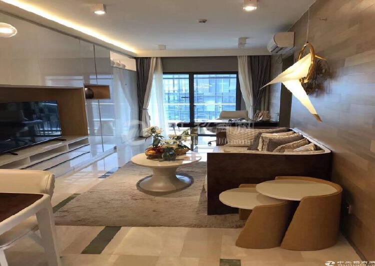 108万买深圳市地铁口现成装修公寓，豪华装修，拎包入住。3