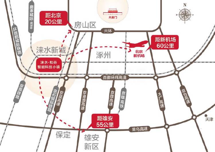 北京房山周边M1类工业用地出售一手土地有房本大产权4