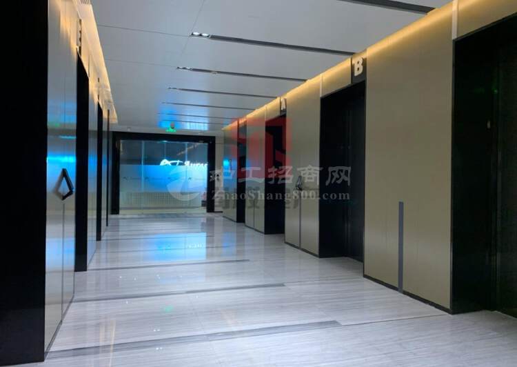 张江新地标高端办公室，320平米精装带家具，高层双面采光9