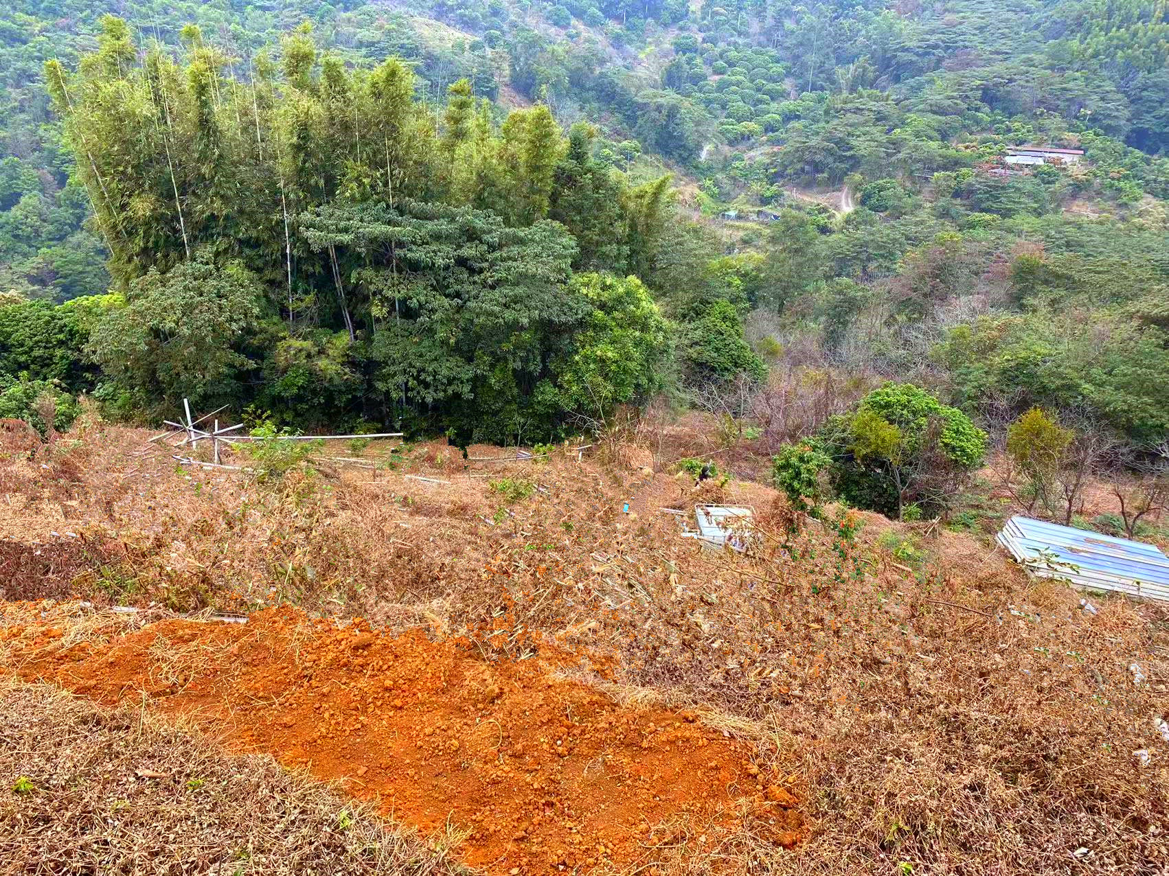 从化区温泉石门旅游区附近8亩果园房屋整体永久转让8