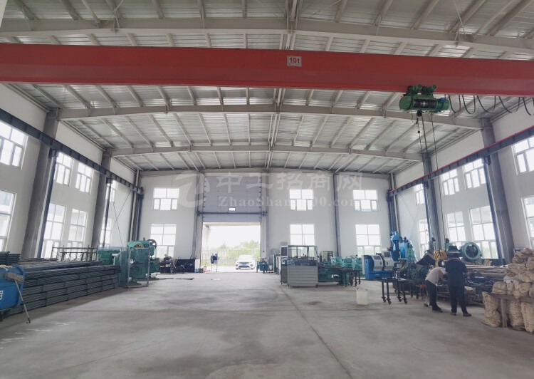 售单层挑高9.5米厂房喷漆焊接注塑印刷均可1