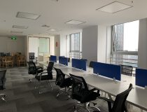 福田中心区368平精装复式办公室出租带现成办公家具采光通透