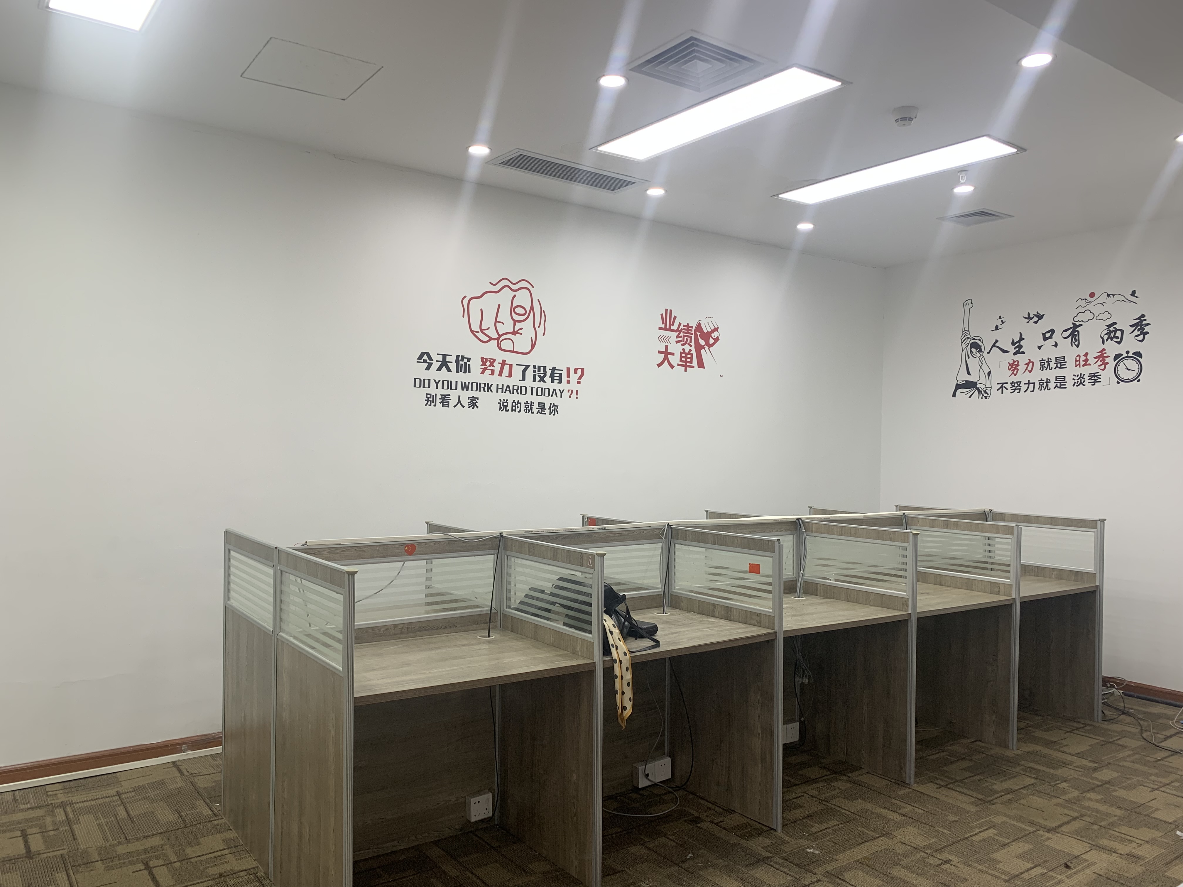 福田上沙138平精装办公室出租户型方正采光通透正电梯口单位