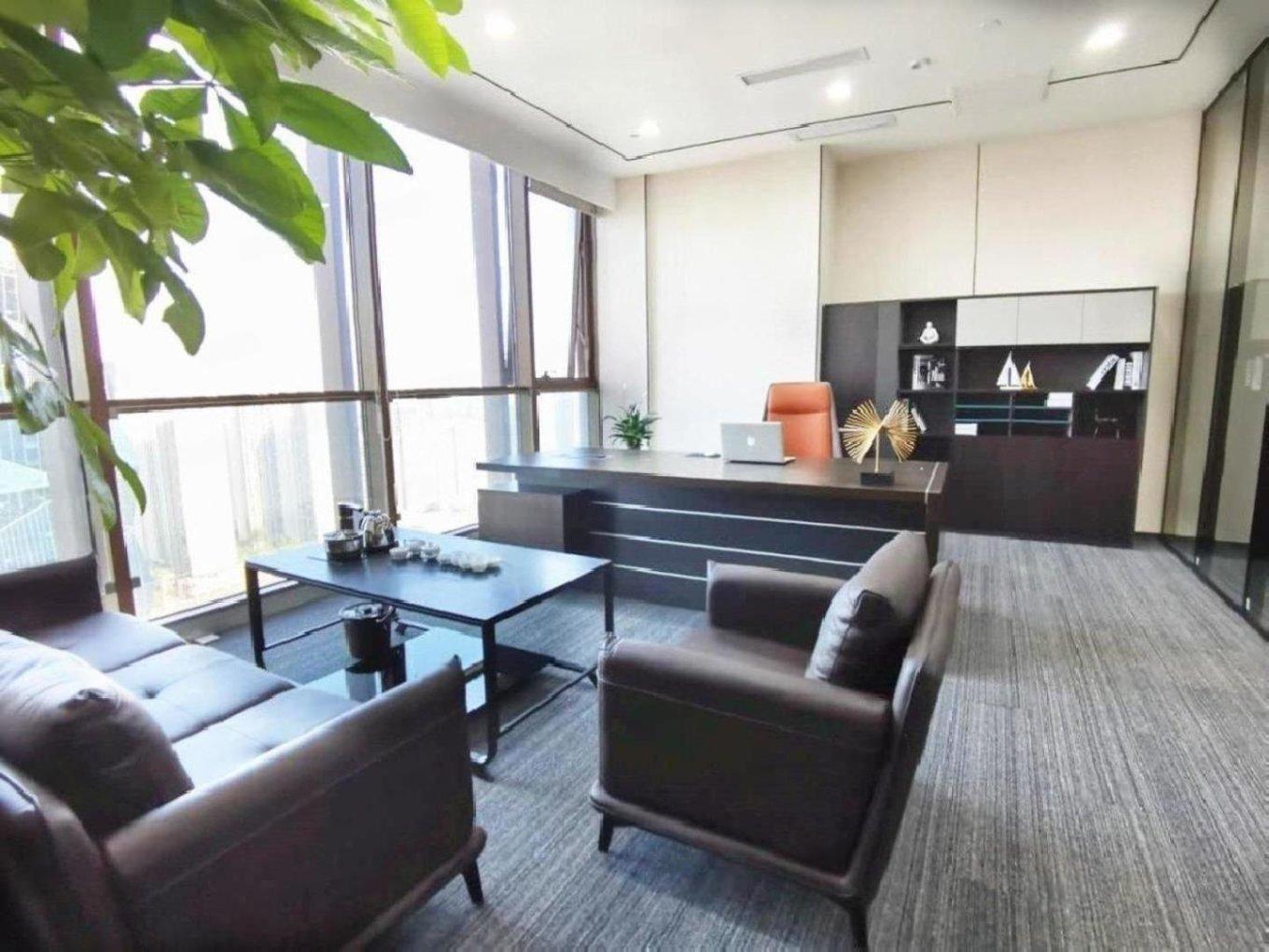 南山区校园式办公TCL国际E城300平精装带家私入住率！