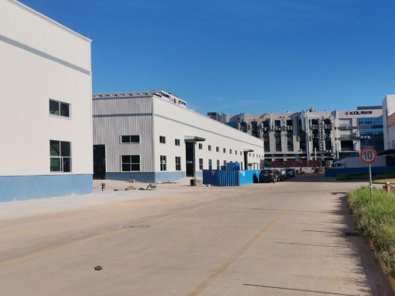 大亚湾独栋钢结构厂房仓库4200平低价出租高度12米空地超大