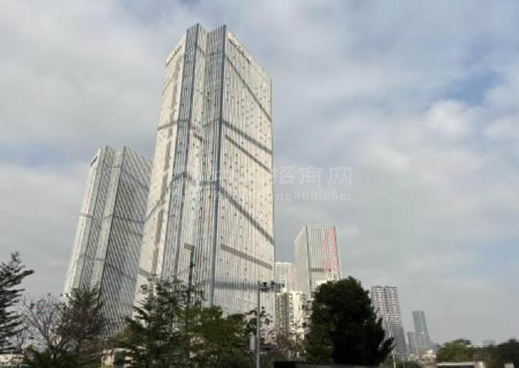 南山地铁口阳光科创中心汉京中心100平办公室看海7