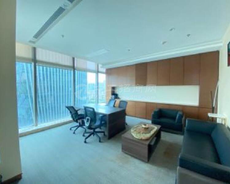 福田中心区丨中洲大厦整层1500平豪华装修带全套红木家私高区