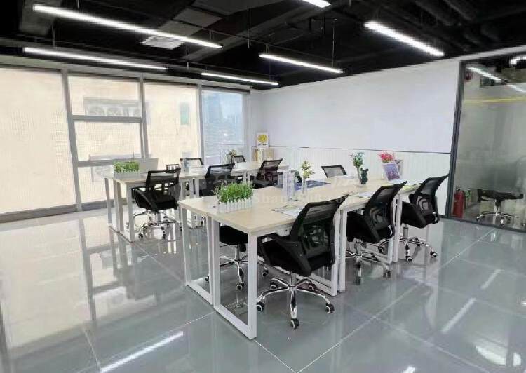 盐田CBD新商圈，写字楼办公室拎包入住，提供正规租赁红本2